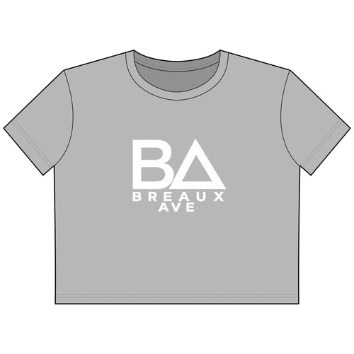 Breaux Ave Women's Cropped Boxy Tee