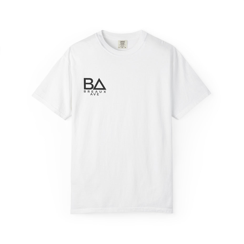 Breaux Ave “All Heart. No Hype.” Essential Tee — Sand / Bone