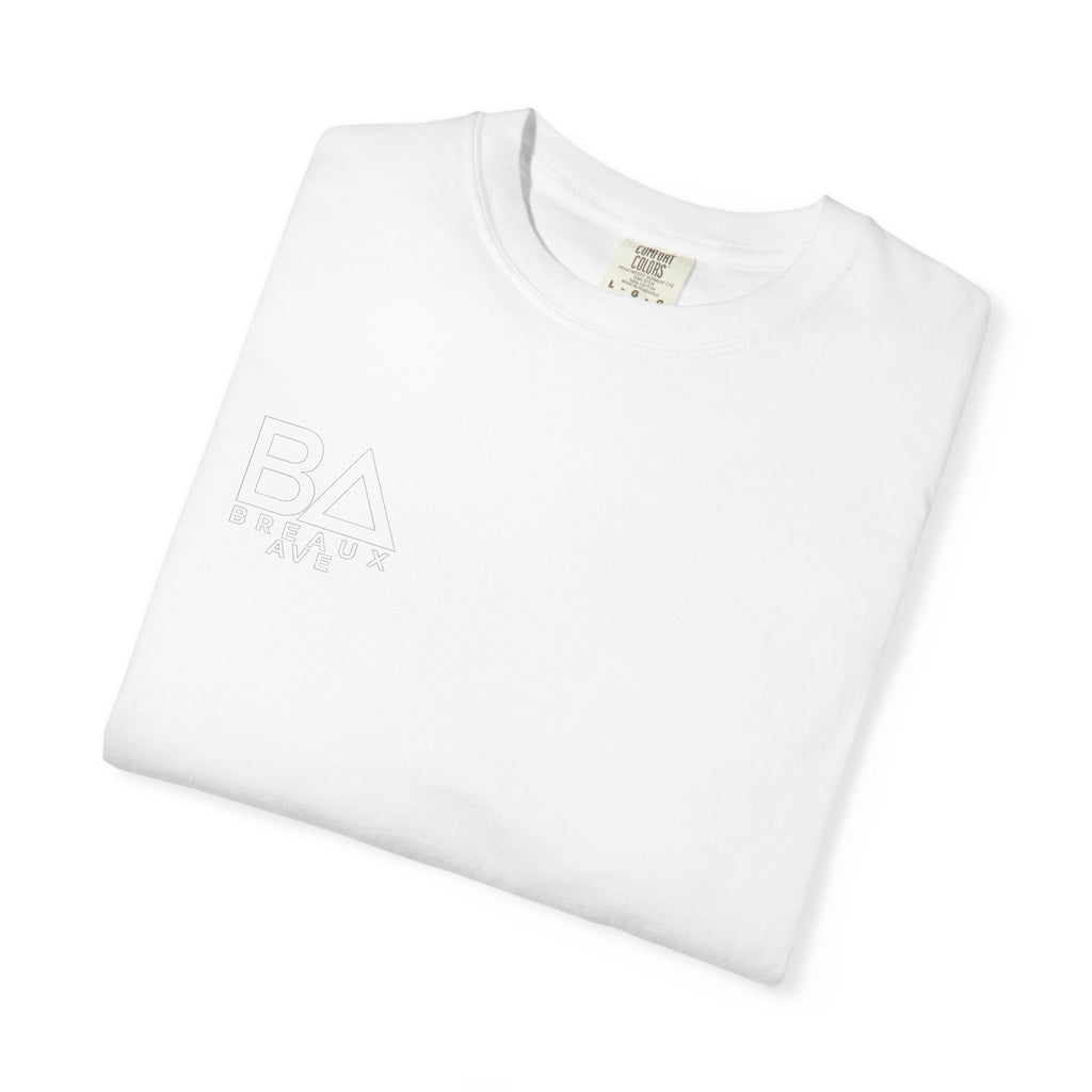 Breaux Ave “All Heart. No Hype.” Black/Grey Signature Tee