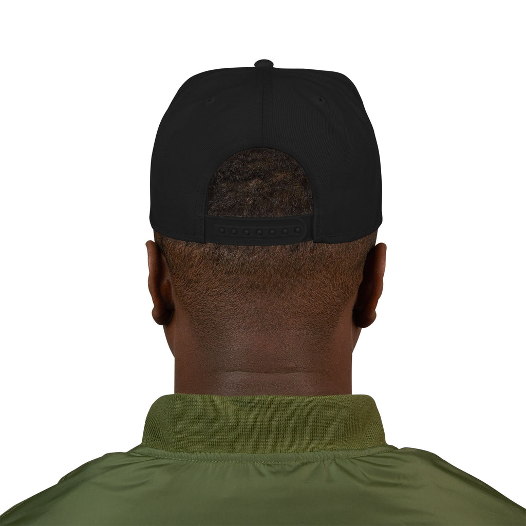 Breaux Ave Drip Embroidered Snapback Hat