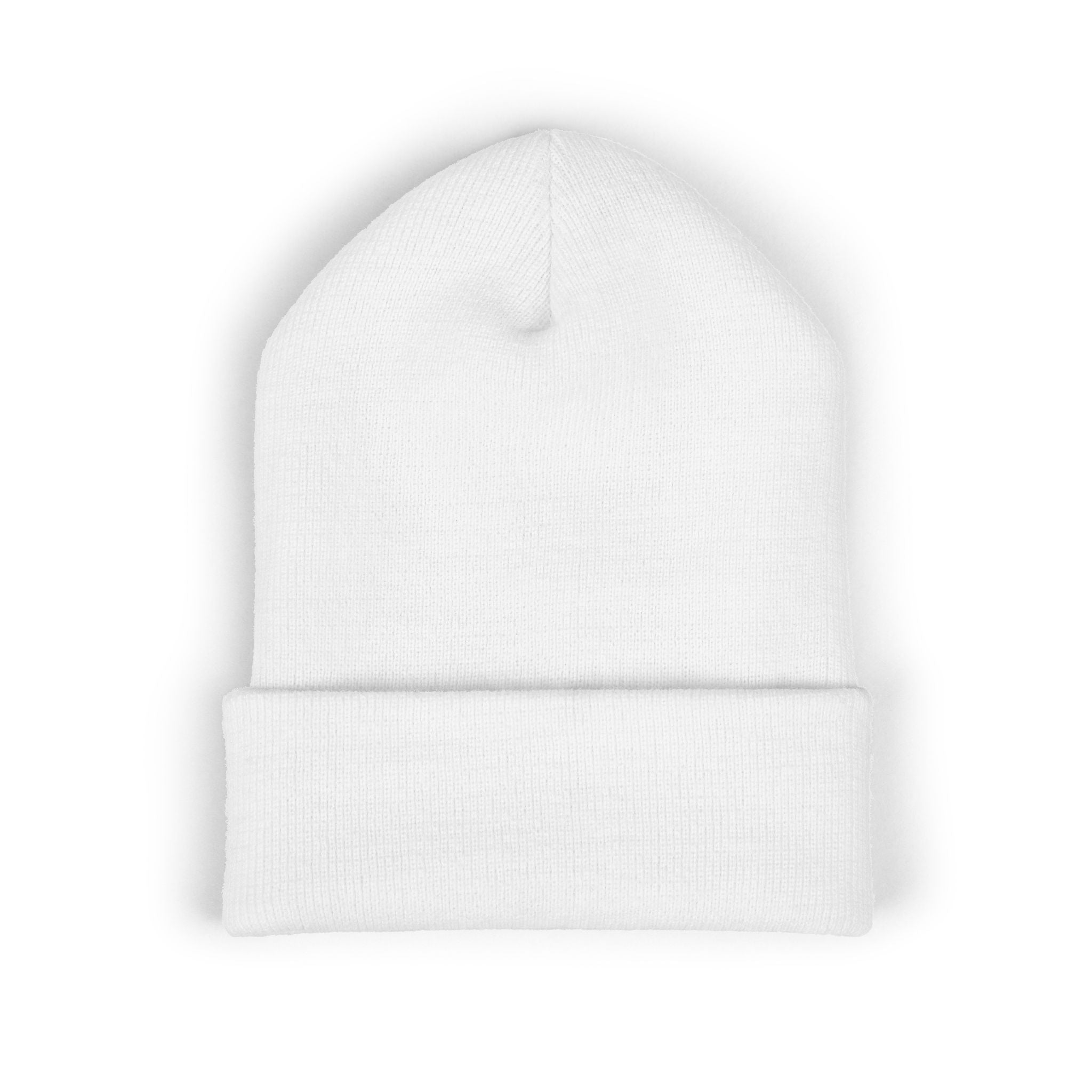 Breaux Ave Black Unisex Cuffed Beanie